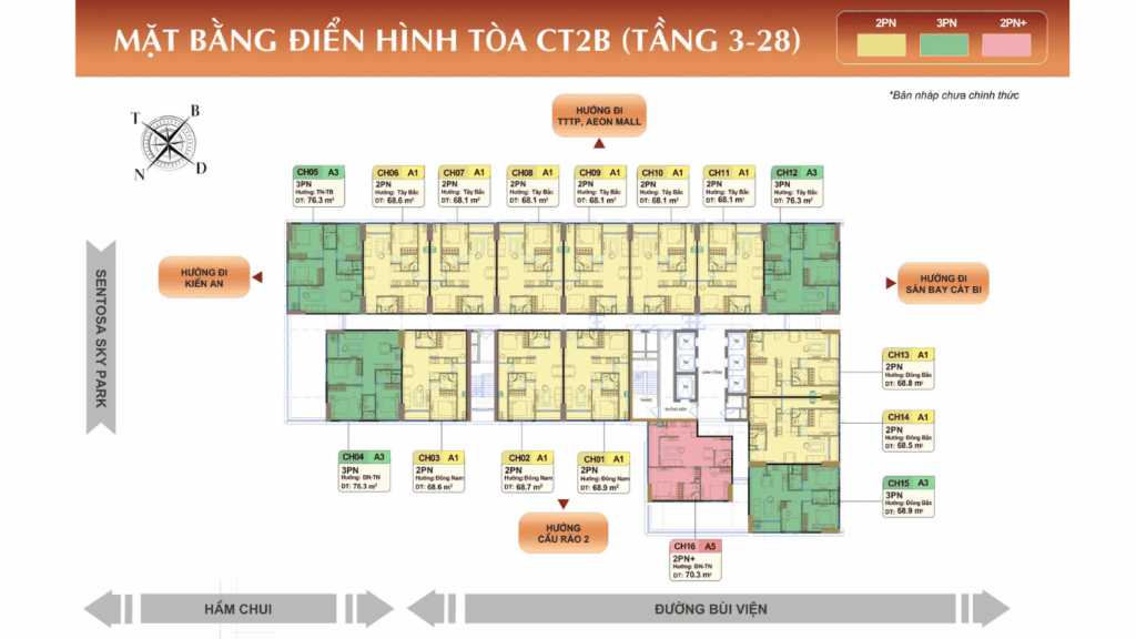 Marquee Homes- nhà ở xã hội- tòa ct2b