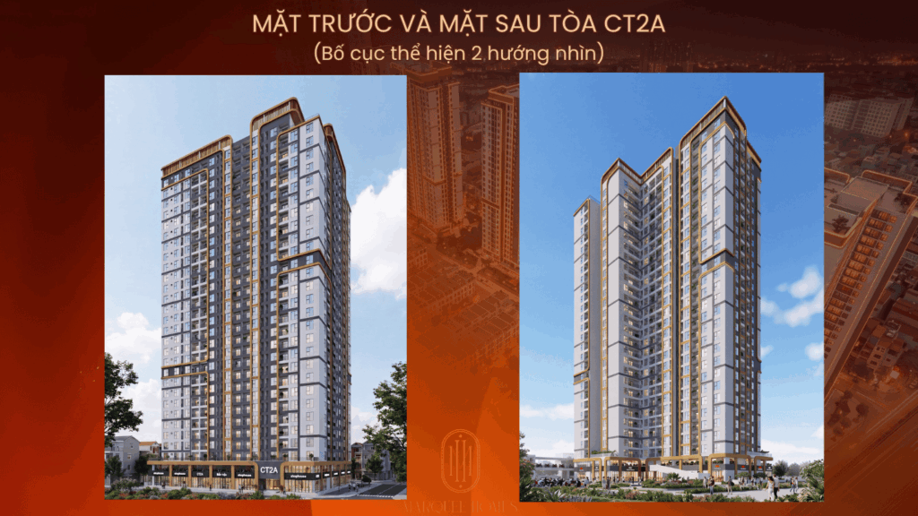 Marquee Homes-nhà ở xã hội- tòa ct2a | Dự Án Marquee Homes