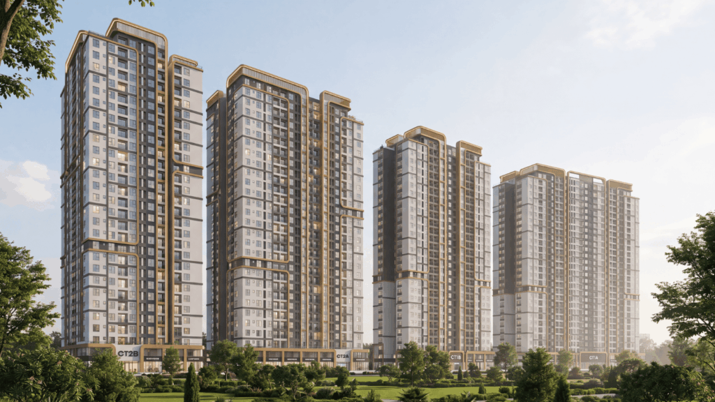 Marquee Homes- nhà ở xã hội 4 tòa tại Dự Án Marquee Homes