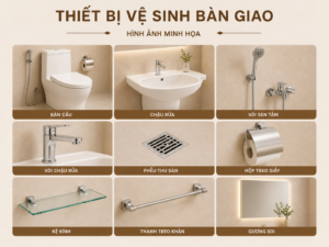 Marquee Homes- thiết bị vệ sinh bàn giao