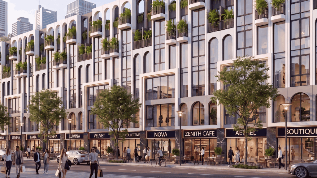 Marquee Homes- nhà ở thương mại- shophouse