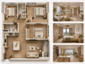 Marquee Homes | gợi ý thiết kế căn hộ 3 phòng ngủ tại nhà ở xã hội Marquee Homes