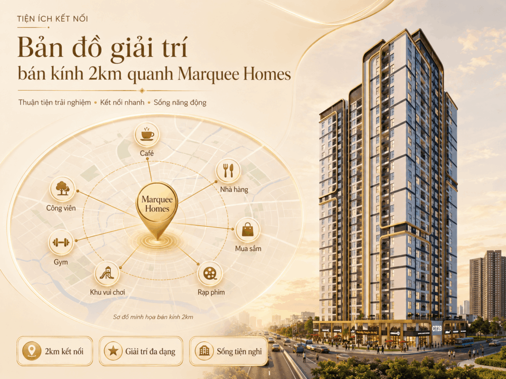 Marquee Homes | Vị trí nhà ở xã hội Marquee Homes - tiện ích giải trí xung quanh Marquee Homes | Vị trí nhà ở xã hội Marquee Homes - tiện ích giải trí xung quanh