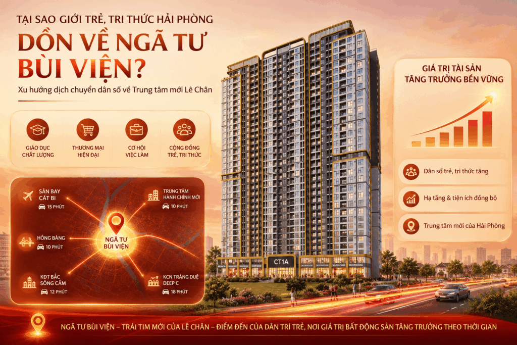 Vị trí dự án Marquee Homes -nằm tại vị trí trung tâm hải phòng 1 Vị trí dự án Marquee Homes -nằm tại vị trí trung tâm hải phòng