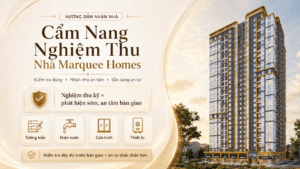 Marquee Homes | Checklist 20 lỗi kỹ thuật cần kiểm tra kỹ trước khi ký Biên bản nhận bàn giao nhà Marquee Homes