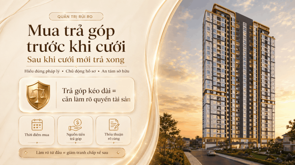 nhà ở xã hội Marquee Homes | Mua nhà trước khi kết hôn: Căn hộ Marquee Homes là tài sản riêng hay tài sản chung? Hướng dẫn bảo vệ tài sản cá nhân