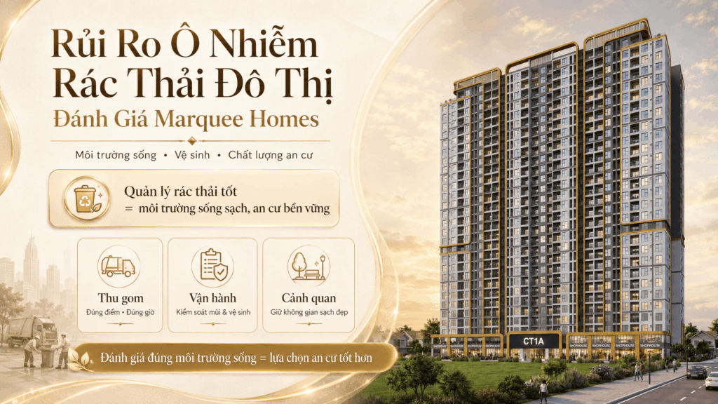 Marquee Homes | vị trí nhà ở xã hội Dự Án Marquee Homes - rác thải công nghiệp