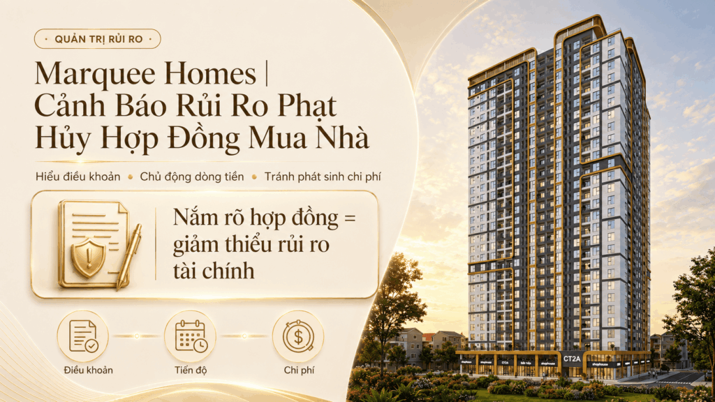 Marquee Homes| Cảnh Báo Rủi Ro Phạt Hủy Hợp Đồng Mua Nhà Marquee Homes| Cảnh Báo Rủi Ro Phạt Hủy Hợp Đồng Mua Nhà