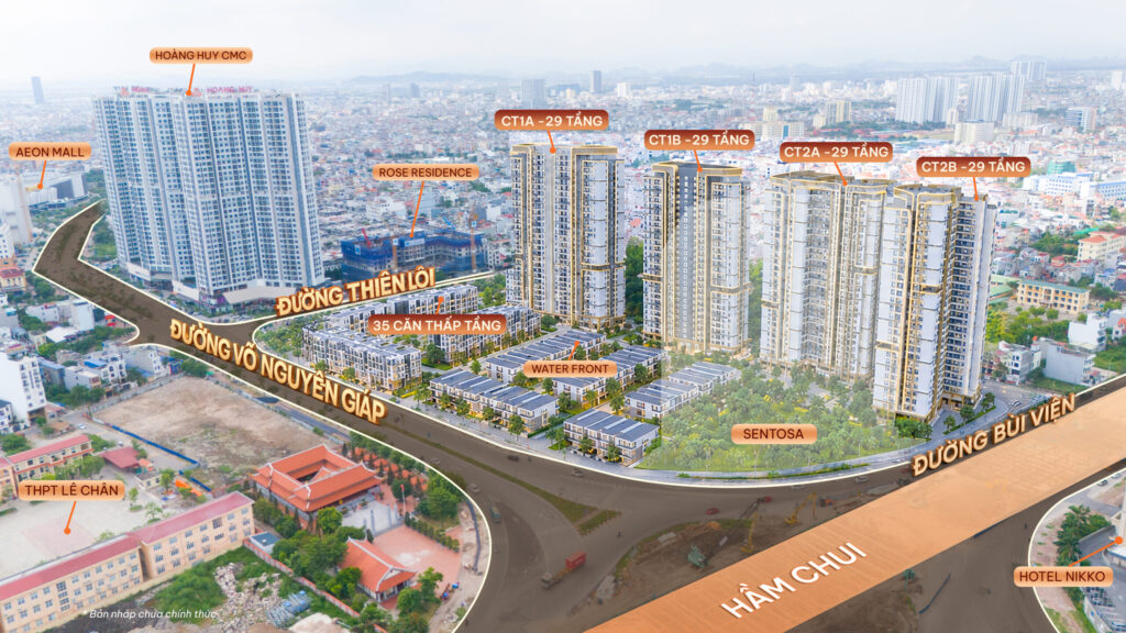 Hình ảnh toàn cảnh dự án nhà ở xã hội Marquee Homes