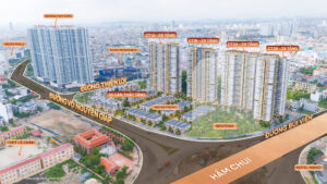Hình ảnh toàn cảnh dự án nhà ở xã hội Marquee Homes